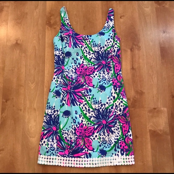 Lilly Pulitzer Dresses & Skirts - Lilly Pulitzer Eaton In The Garden Shift Dress